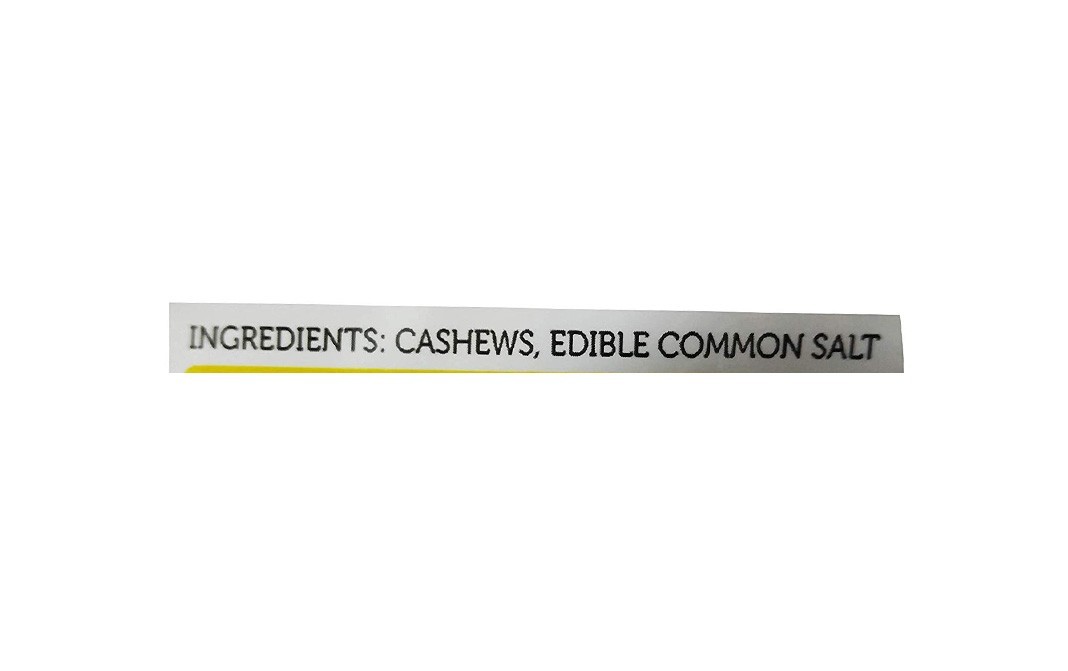 Karmiq Roasted & Salted Cashew    Pack  200 grams
